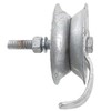 5" Steel Pipe Track Roller (Safety) Galvanized for 1 5/8"
