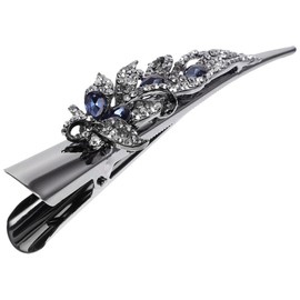 FRCOLOR Hair Glitter Sparkling Hair Alligator Clip Thin Hair Duck Beak Hair Clip Rod Cushion Duck Bill Clip Hair Glitter Hair Clip