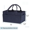 Mr. Pen- Baby Diaper Caddy Organizer, Navy Blue, Diaper Organizer,