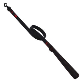 Tuff Pupper Action Leash l Heavy Duty Dog Leash | 6 Foot Dog Leash w/Aluminum Quick Release, Locking Carabiner Leash Clip | Rust-Proof, Waterproof and Odor Free | for Adventurous, Active Dogs