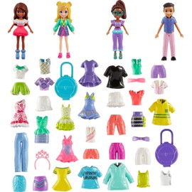 Polly Pocket Set de Juego Moditas Aventuras en Río para niñas de 4 años en adelante