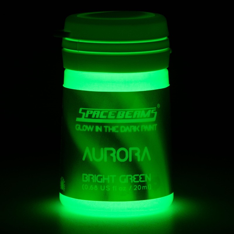 SpaceBeams, Glow in the Dark Non-toxic Water Based Paint, 20ml
