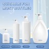 [2-Pack] Dispenser Pump, Shampoo/Conditioner, Leak Proof, Extended Trimmable Tube, Fits