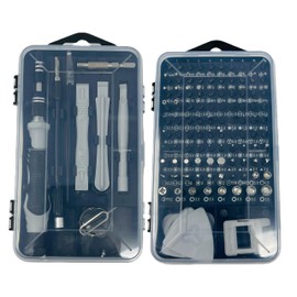 Precision Screwdriver Set 120 in 1 Electronics Repair Kit – Magnetic Driver, Bits & Tools for Phone, Laptop, Computer, Watch, Eyeglass Repair – Portable Storage Case