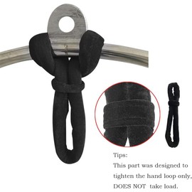 PRIOR FITNESS Lyra Aerial Hoop Hand Loop Strap Noose for Yoga Aerial Acrobatics Strength Training