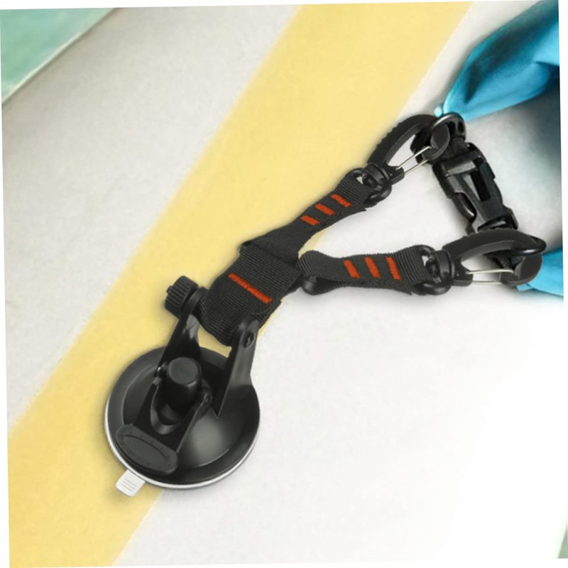 Mipcase 2Pcs Double Headed Suction Cup Hanger Durable Vacuum Hooks