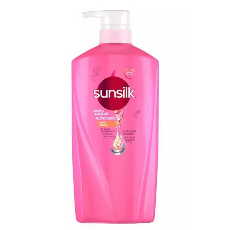 { Ready stock big promotion }sunsilk shampoo 650Ml STRENGTH &