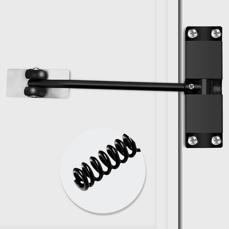 Safety Spring Door Closers Stainless Steel Strong Buffering Perfect Closure