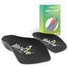 Plantar Fasciitis Heel Inserts for Heel Pain - Welnove Shock-Absorbing