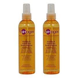 Aphogee Keratin & Green Tea Restructurizer, 8 Oz Pack Of 2