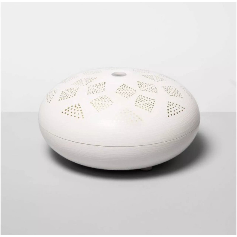 opalhouse 200ml Dotted Orb Oil Diffuser White/Gold - Opalhouse