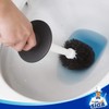 MR.SIGA Toilet Bowl Brush and Holder for Bathroom, Black, 1