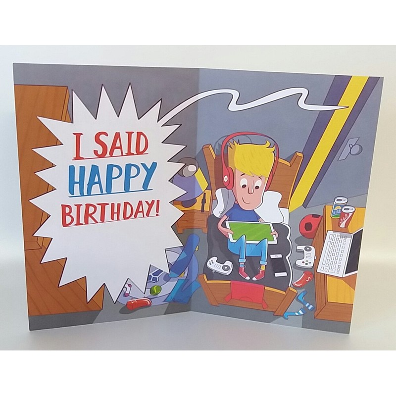 16 Today Happy Birthday Card