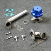 1st-racing FOR Tial 35mm 38mm Turbo External wastegate+Outl
