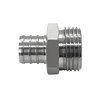 Fitvell Stainless Steel Garden Hose Adapter Fitting 3/4" PEX Barb