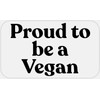 Proud to Be A Vegan - 100 Stickers Pack 2.25