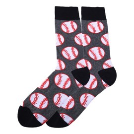 Baseball Socks Funny Novelty Gifts for Grandson Son Birthday Gifts for Boys Nephew Brother Baseball Themed Gifts for Men Baseball Player Baseball Related Gifts for Husband Dad Fun Fuzzy Socks Cotton