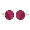 cravateSlim Fuchsia Cufflinks, fuchsia