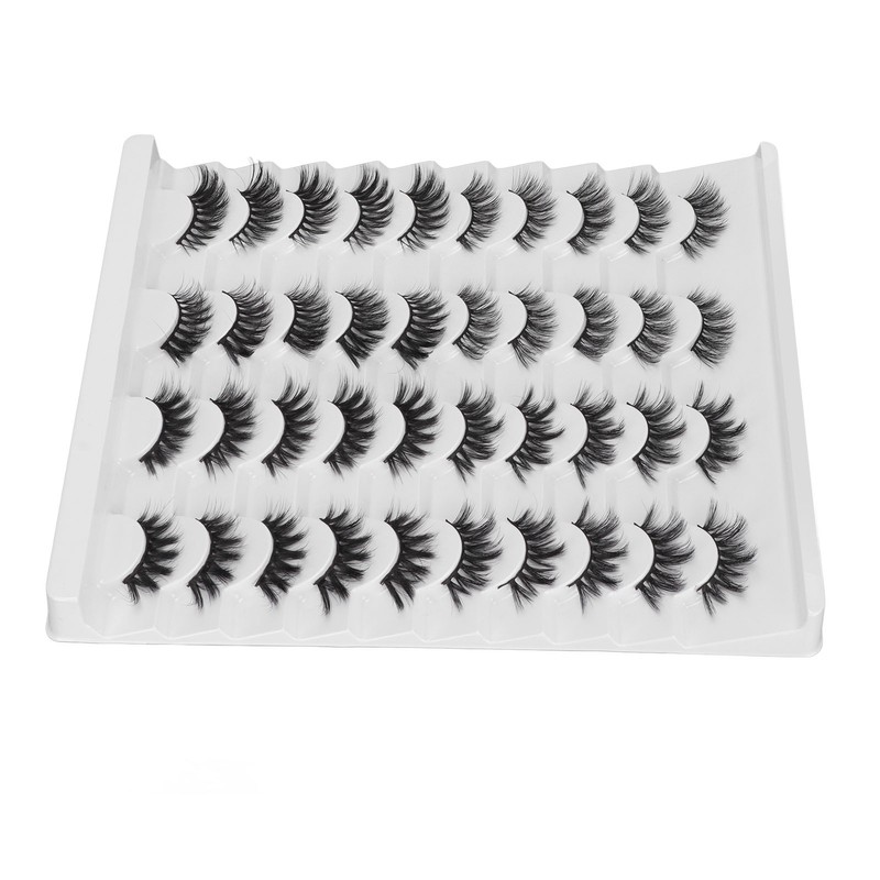 20 Pairs Mixed Half Eye False Lashes High Imitation 6D