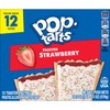 Pop-Tarts Toaster Pastries, Breakfast Foods, Kids Snacks, Frosted Strawberry (12
