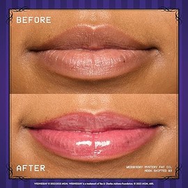 NYX Professional Makeup Wednesday Color-Shifting Lip Oil, Moisturizing, Tinted, and Non-Sticky Lip Gloss with up to 12HR Hydration - Thorn Pricked