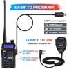Baofeng radio UV-5RUSH Iron 8W 2800mAh Battery with Baofeng UV-5R