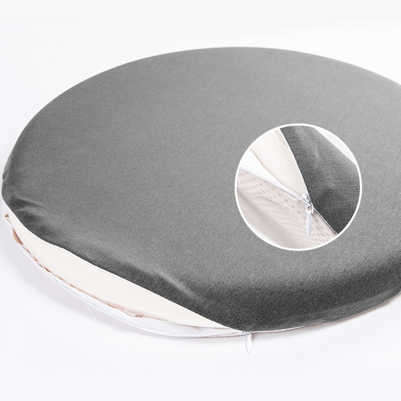 Round Seat Cushion Removable Washable High Elasticity High Density Memory
