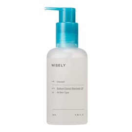 Wisely hypoallergenic mildly acidic cleansing foam, 1 piece, 180ml / 와이즐리 저자극 약산성 클렌징폼, 1개, 180ml