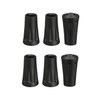 Esshogo Pack of 6 Rubber Buffer Trekking Poles, Pole Tip,