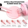 AIMEILI Rubber Base Gel Soak Off UV LED Rubber Base