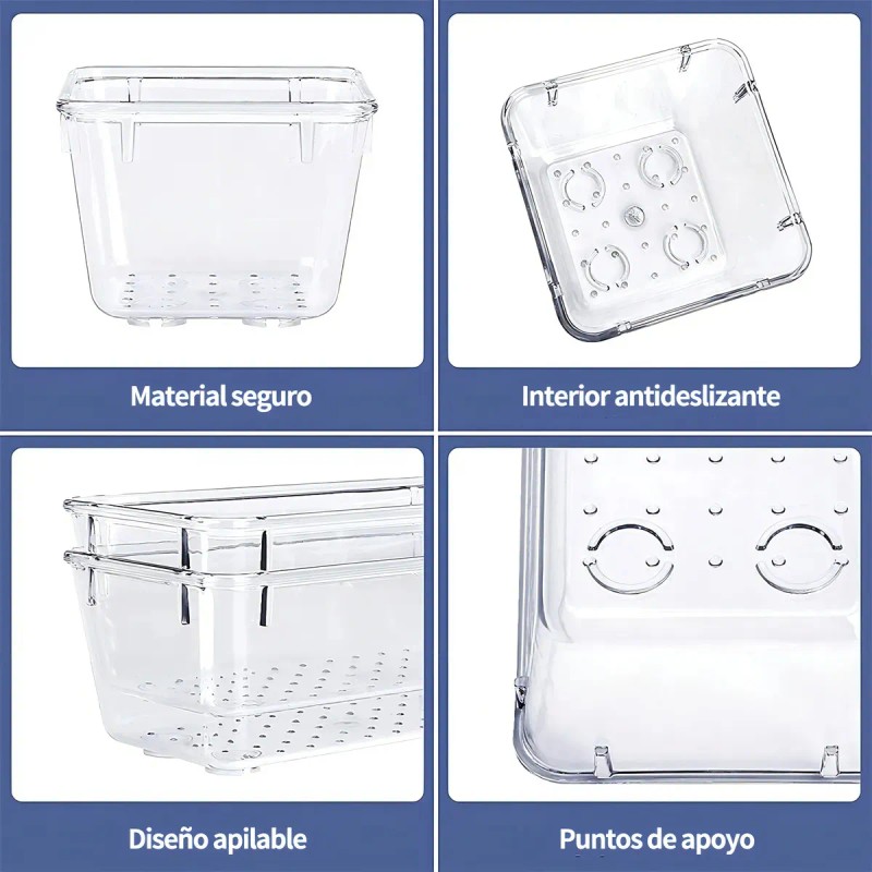 Juego De 25 Organizadores De Cajones De Plstico Airlya-life
