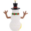 Tree Buddees Funny Pee on Snowman Christmas Ornament