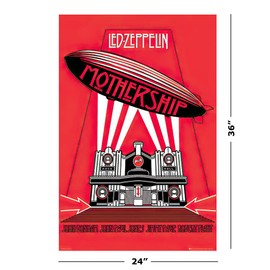 Led Zeppelin - Music Poster (Mothership - Album Cover) (Size: 24" x 36")