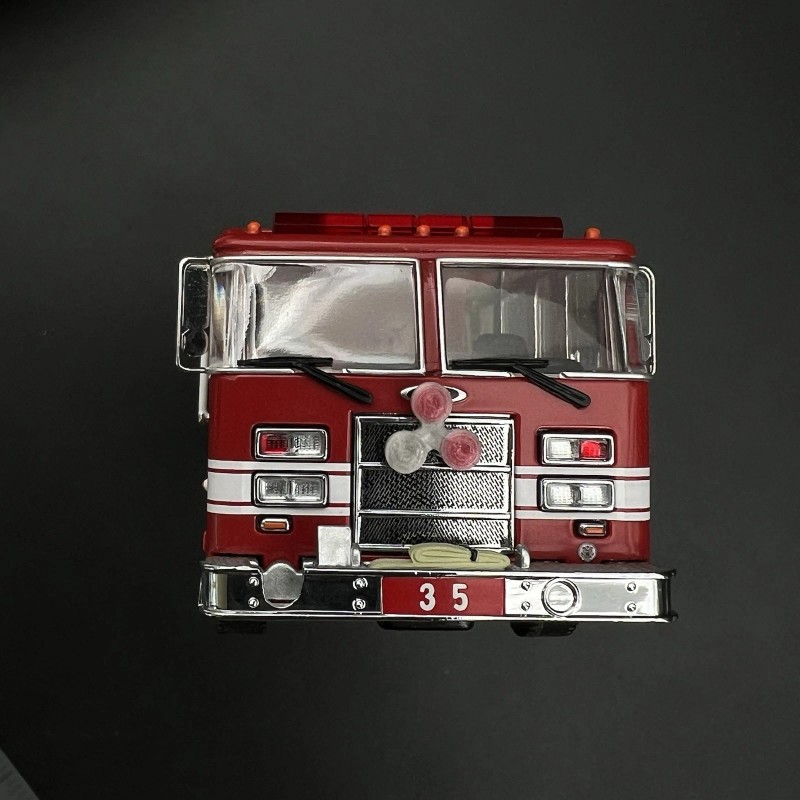 Non-operating Lightbars 2 Pack 1/64 Roto Ray Red Clear Emergency