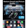 LUCKYMORE WIRELESS CARPLAY ADAPTER, CONVERTS WIRED TO WIRELESS CARPLAY DONGLE