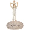 Angels Best Dad Ever Sentimental Pebble Gift
