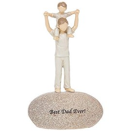 Angels Best Dad Ever Sentimental Pebble Gift