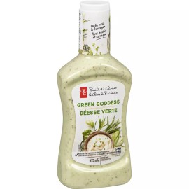 Loblaws Inc. PC Green Goddess Dressing 475ml/16 oz. {Imported from Canada}