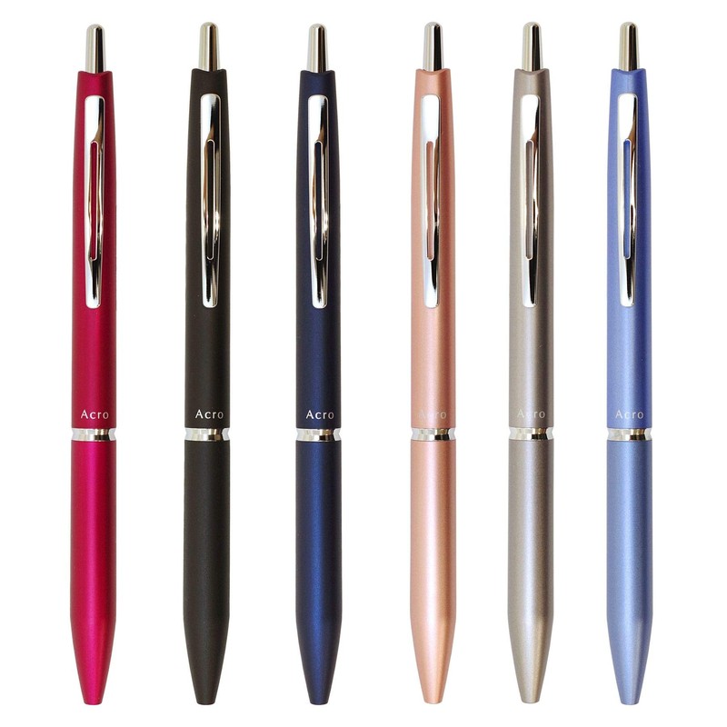 Pilot BAC-1SEF-CG Acro 1000 Oil-Based Ballpoint Pen, 0.02 inches (0.5