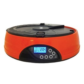 Qpets Programmable Automatic Pet Feeder, for Dog, Cat & Small Pets, Voice Record