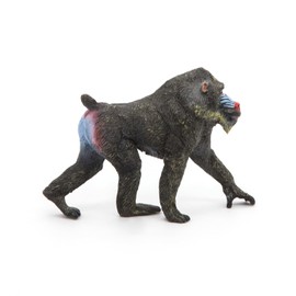 Papo WILD ANIMAL KINGDOM Tiere Figurine, Print, 50121 Mandrill, Multicolour