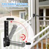 Flip Up Grab Bar for Doorway,Door Assistant Support Grip Handle,Wall