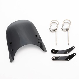 World Walk GB350 Meter Visor Short Smoke ws-37-ss