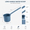 Long-Handle Water Scoop with Pour Spout – Large-Capacity PP Plastic