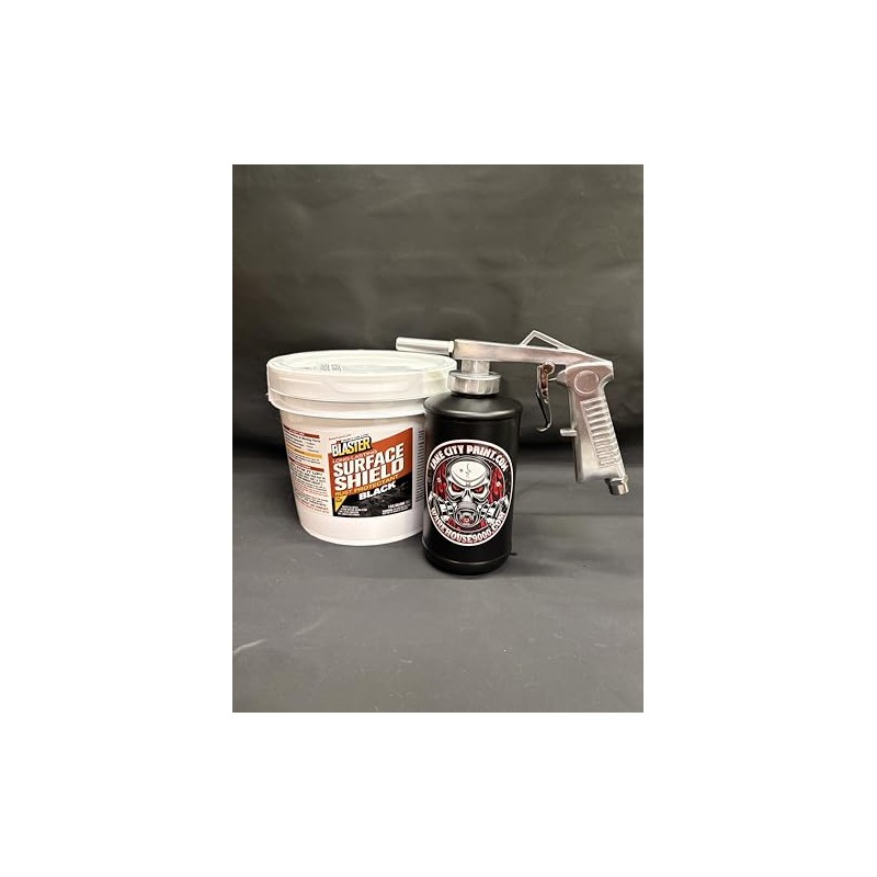 Gallon Black PB Blaster Surface Shield, Standard Undercoating Spray Gun,