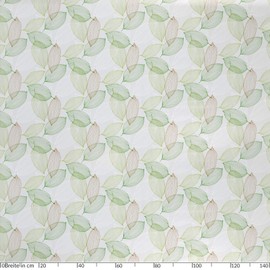 ANRO Oilcloth Tablecloth Oilcloth Tablecloth Washable Abstract Mood Leaf Green 100 x 140 cm