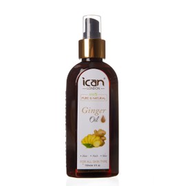 ICAN LONDON Aromatherapy 100% Pure Ginger Oil 150ML