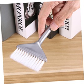 WOONEKY Silver Professional Hair Dyeing Comb Set 4PCS Wide Soft Brush Applicator for Hair Coloring 5cm and 7cm Sizes for Stylists and Home Use