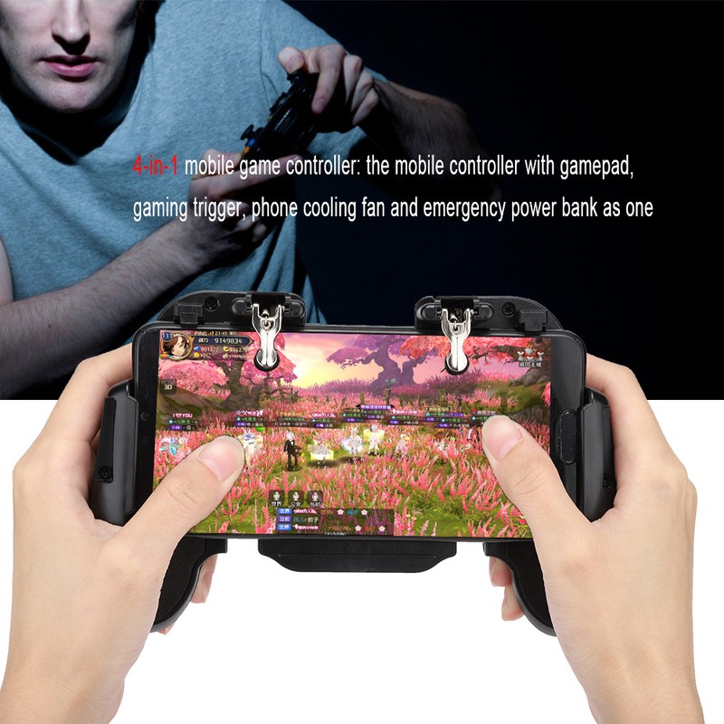 Mobile Phone Game Controller Cooling Fan Heat Dissipation Gamepad Game