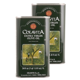 Colavita Premium Selection Extra Virgin Olive Oil - Twin Pack, 34 Fl Oz Each